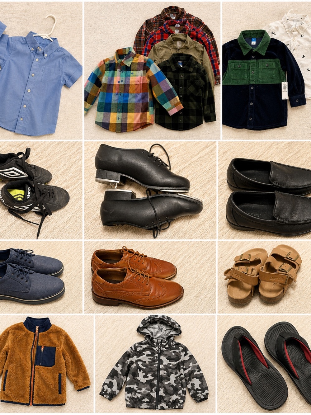 Huge Boys Clothing & Shoes Bundle | Patagonia, Adidas, Dress Clothes, Jackets |
